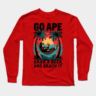 Ape Beach TAA01 Long Sleeve T-Shirt